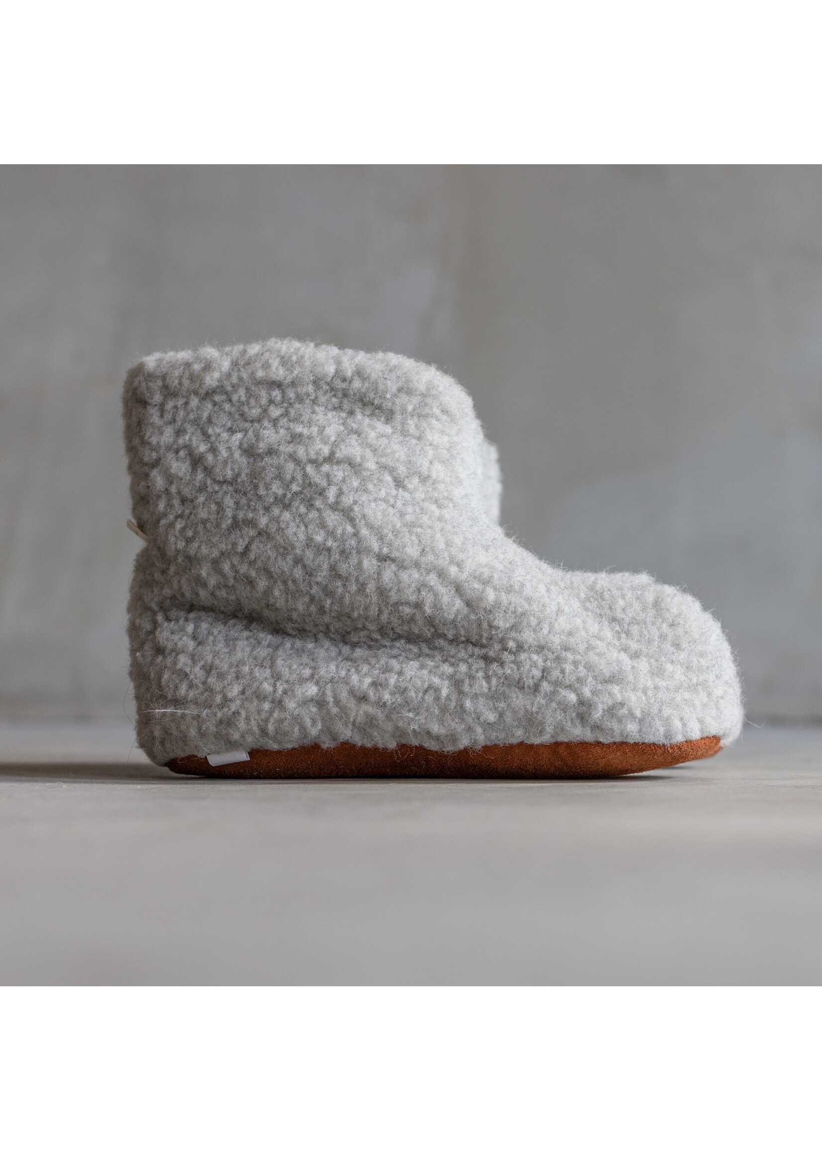 Van Buren sinds 1861 Wollen sloffen Sami - Grijs - 35 t/m 46