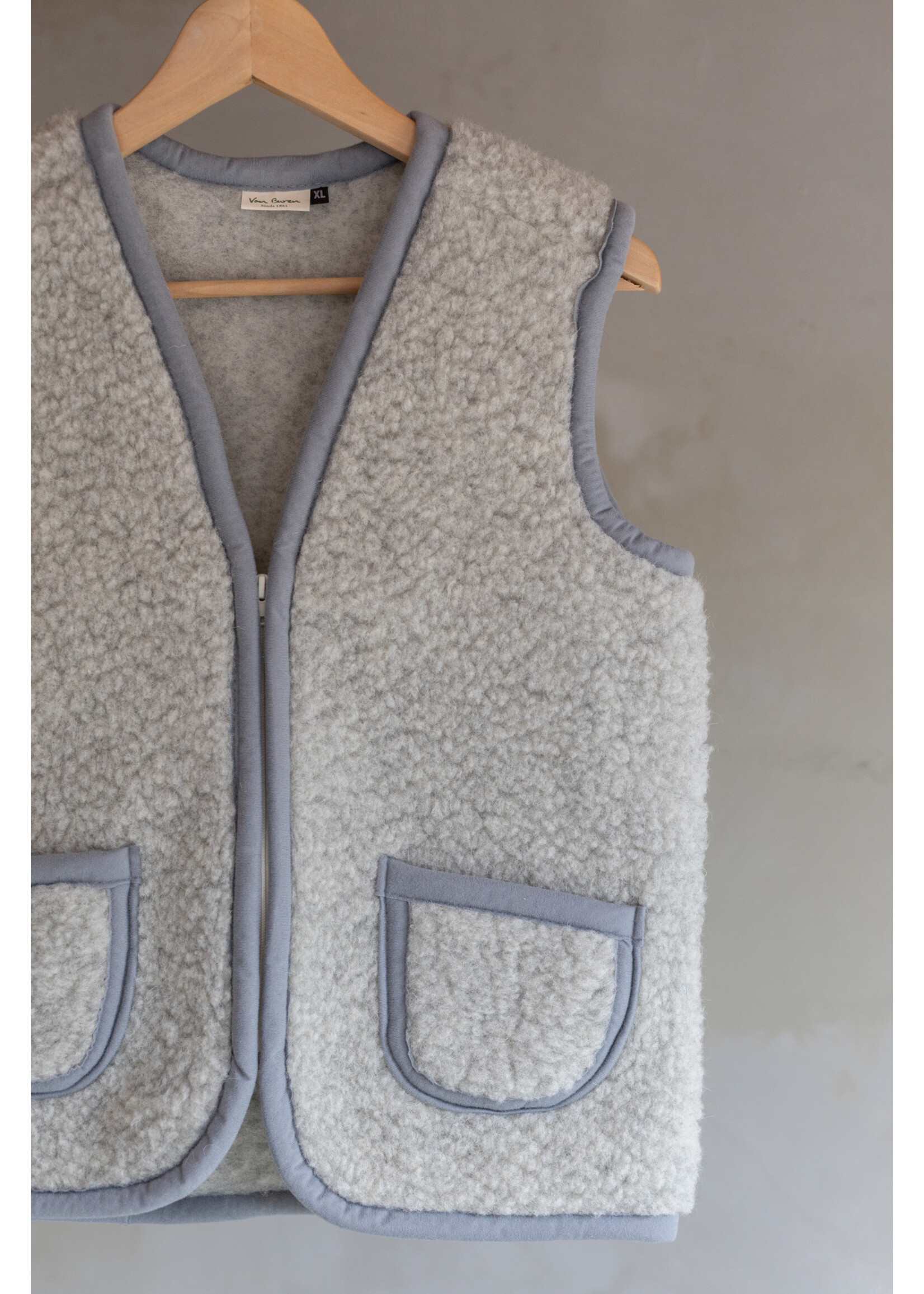 Van Buren sinds 1861 Wollen bodywarmer Taru - Grijs