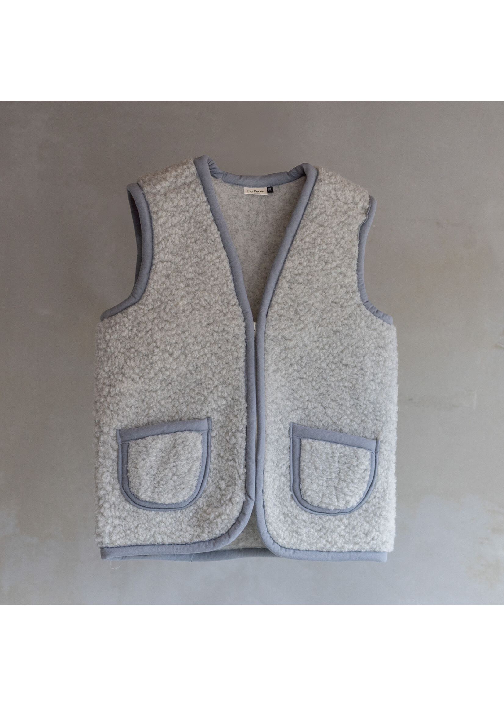 Van Buren sinds 1861 Wollen bodywarmer Taru - Grijs