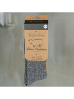 Van Buren sinds 1861 Wollsocken Yuki – Anthrazit