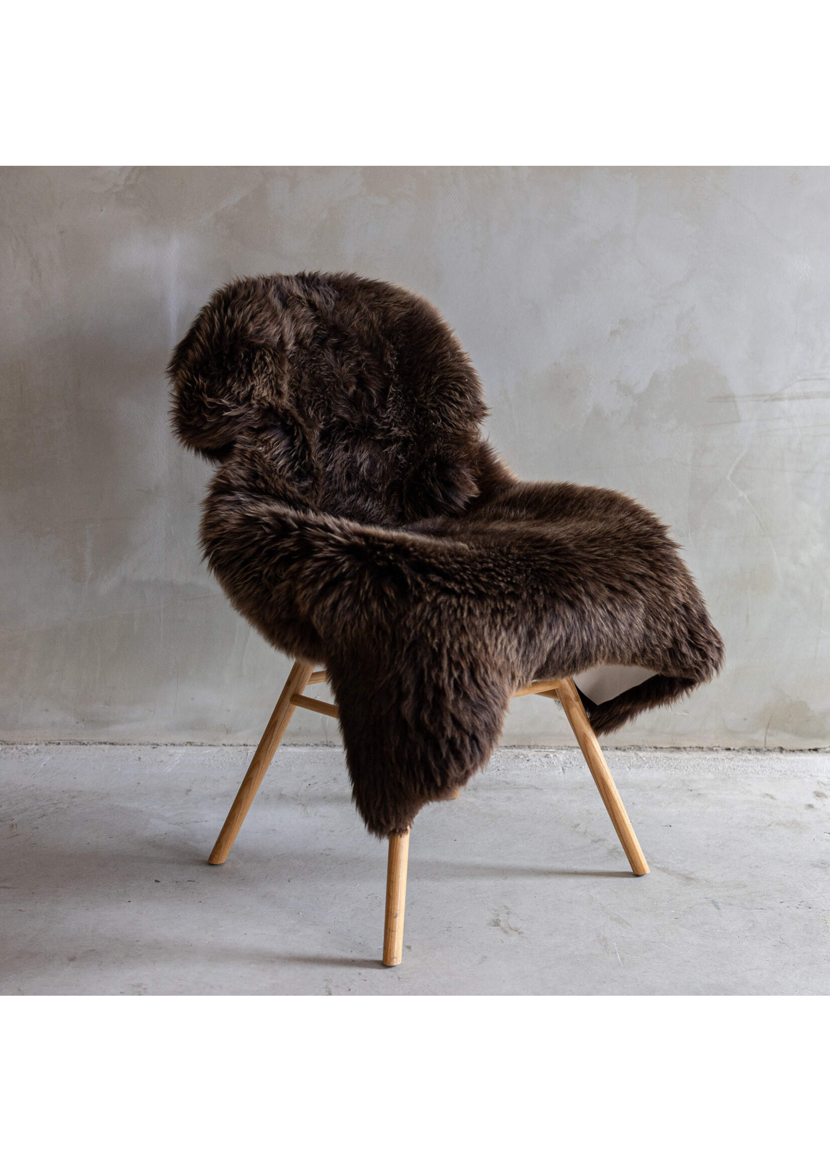 Van Buren sinds 1861 Texel sheepskin XXL - Brown - approx. 123x73cm - SVV-462