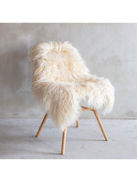 Van Buren sinds 1861 Sheepskin white curly XXL - SVV-450