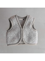 Van Buren sinds 1861 Wollen babybodywarmer Nilo Grijs - XS / 74-92