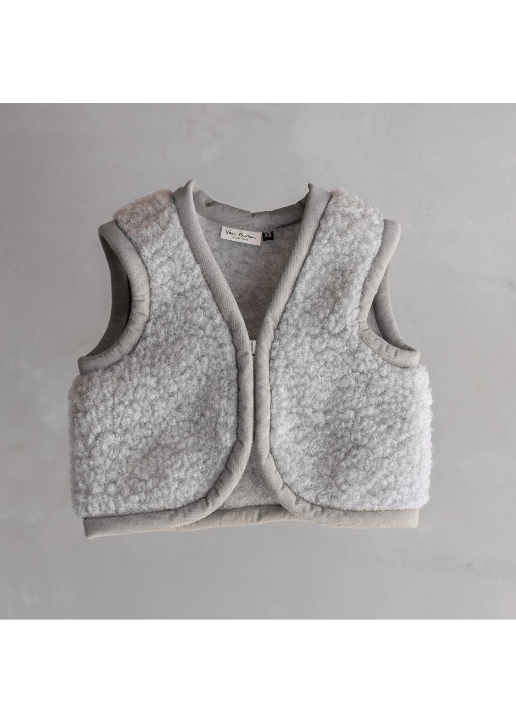 Van Buren sinds 1861 Wollen babybodywarmer Nilo Grijs - XS / 74-92