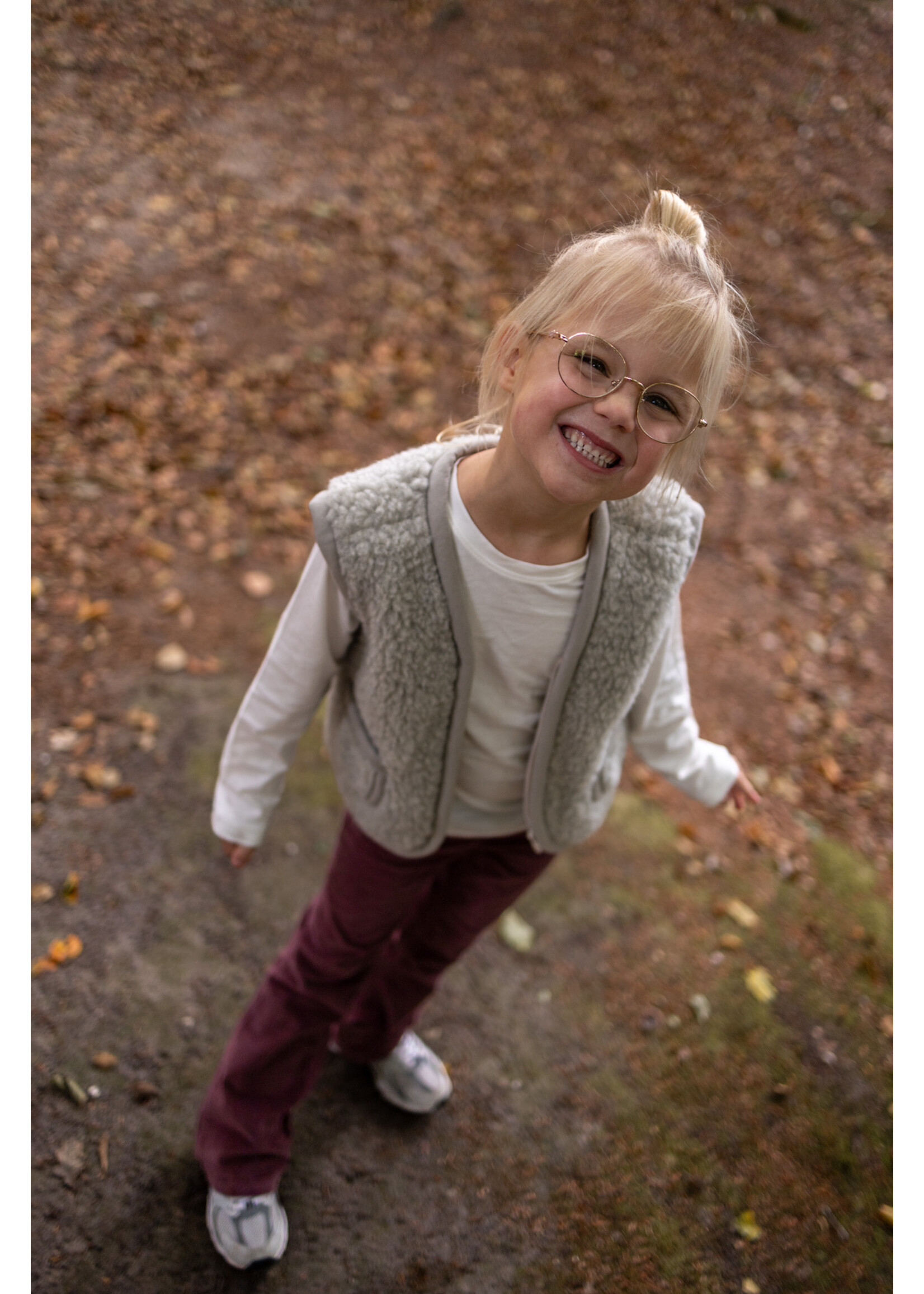 Van Buren sinds 1861 Wollen kinderbodywarmer Nilo Grijs - XS / 74-92
