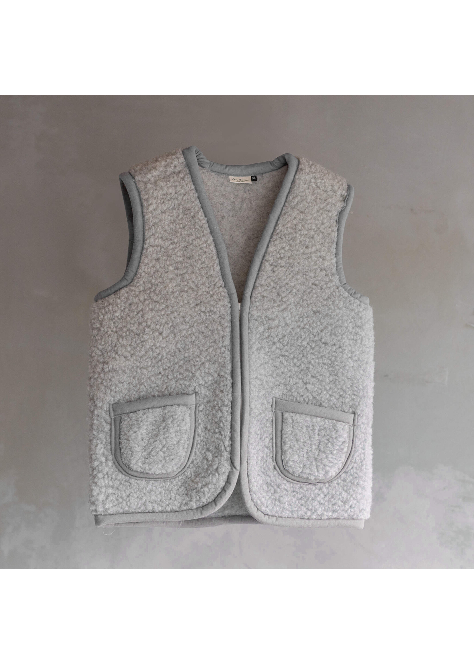 Van Buren sinds 1861 Wollen bodywarmer Taru - Grijs