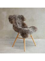 Van Buren sinds 1861 Tibetaans Schapenvacht Grijs - SVV-560