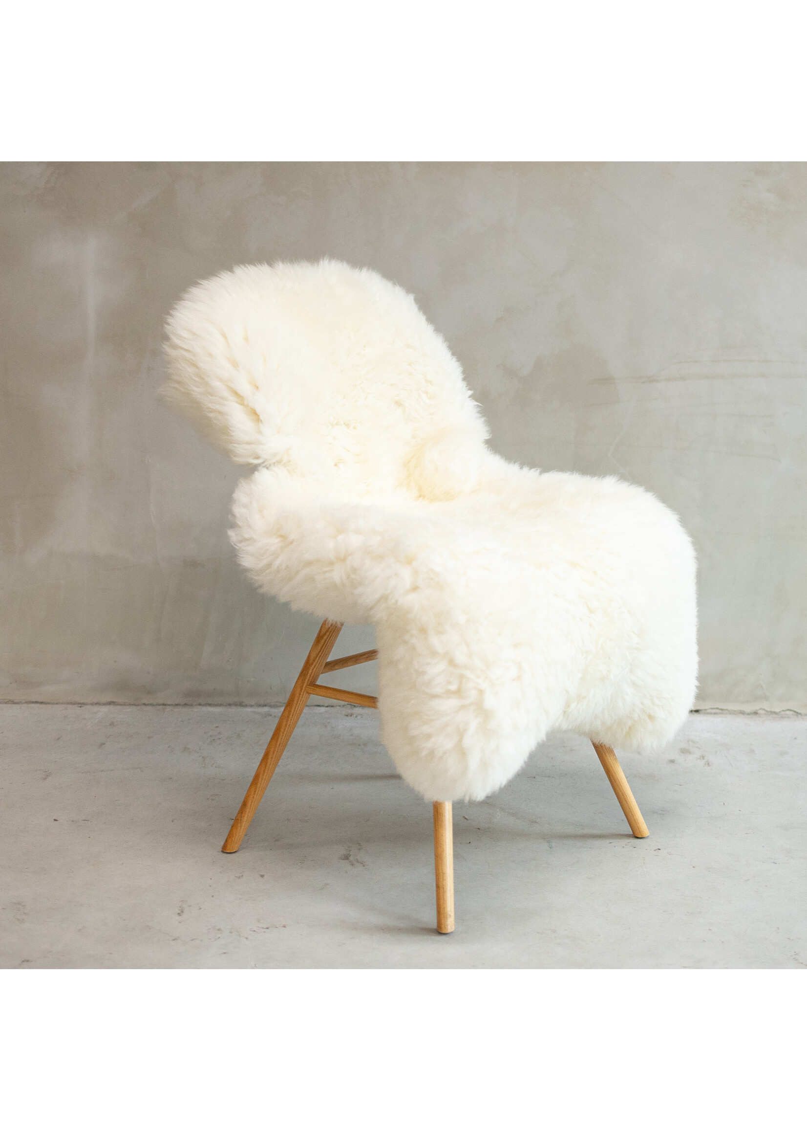 Van Buren sinds 1861 Texels Schapenvacht Wit XXL - SVV-559 - ca. 130x75cm