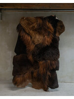 Van Buren sinds 1861 Unique Sheepskin Multilayer Rug Brown - SKM-127