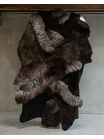 Van Buren sinds 1861 Unique Sheepskin Multilayer Rug Brown - SKM-129