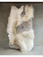 Van Buren sinds 1861 Einzigartiges Schaffell-Multilayer-Teppich Melange - SKM-120