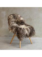 Van Buren sinds 1861 Unique Curly/Mountain Sheep Melange Sheepskin - SVV-619