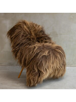 Van Buren sinds 1861 Unique Icelandic Rust brown Sheepskin XXL - SVV-614