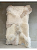 Van Buren sinds 1861 Unique Sheepskin Multilayer Rug Melange - SKM-119