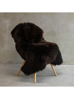 Van Buren sinds 1861 Unique Texel Brown Sheepskin XXL - SVV-613