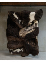Van Buren sinds 1861 Unique Sheepskin Multilayer Rug Brown - SKM-128