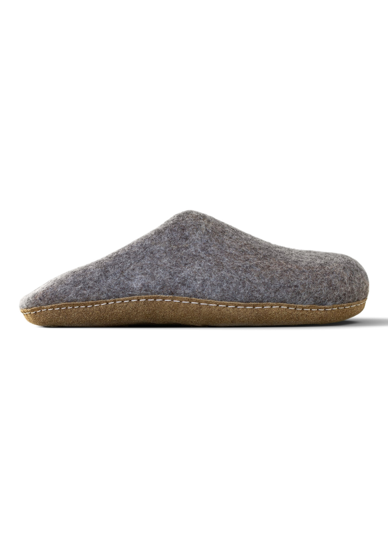 esgii Felt Men's Slippers Una - Sesame - Size 43 - Soft sole