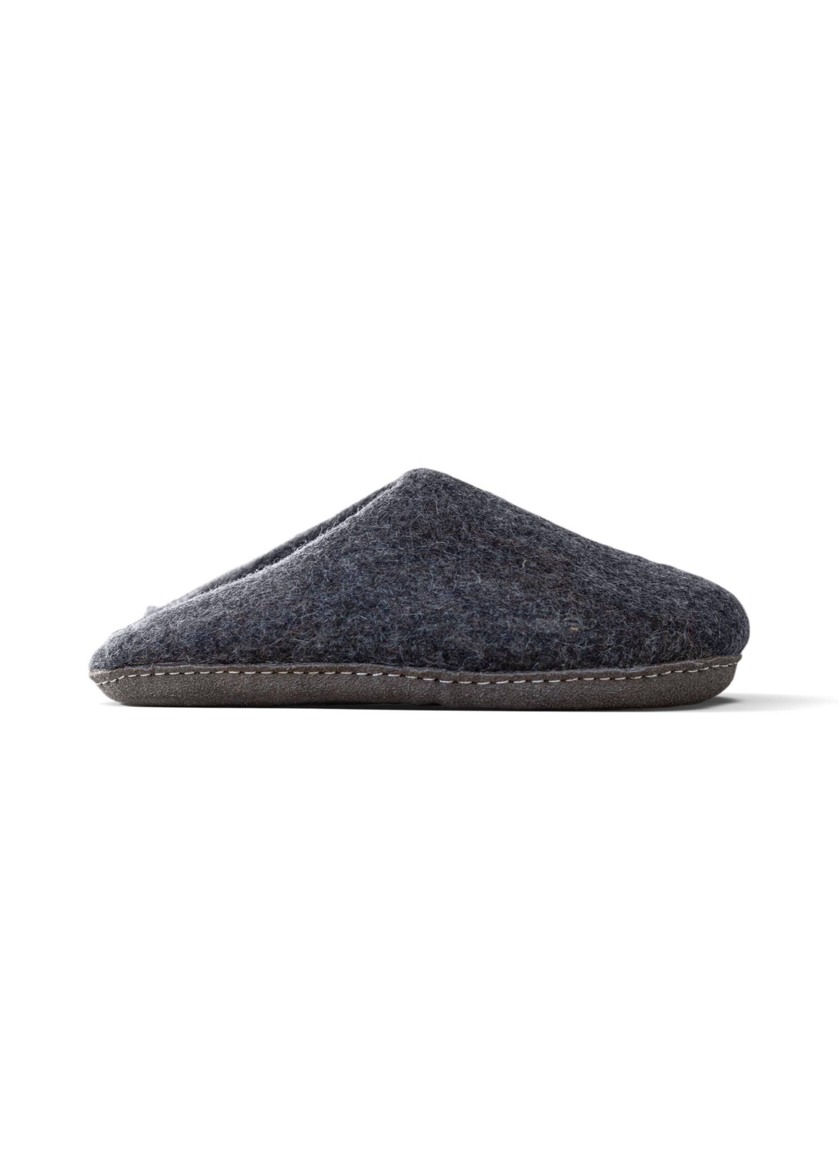 esgii Felt Women's Slippers Una - Dark Gray - Size 36 - Soft sole
