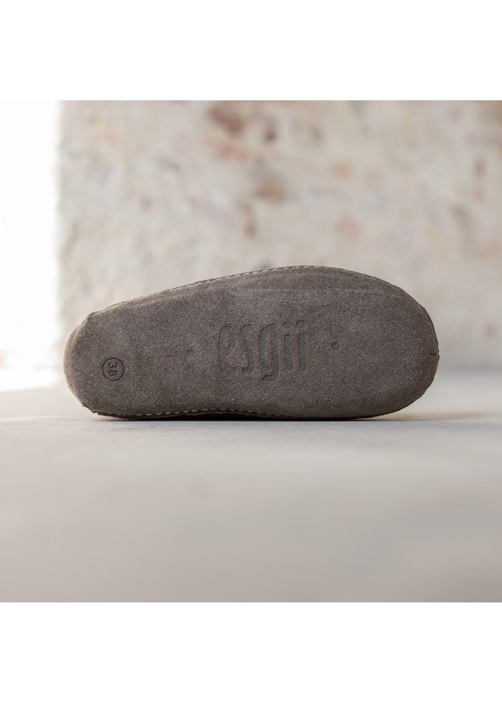 esgii Felt High Women's House Shoes Jado - Blueberry - Size 37 - Soft sole