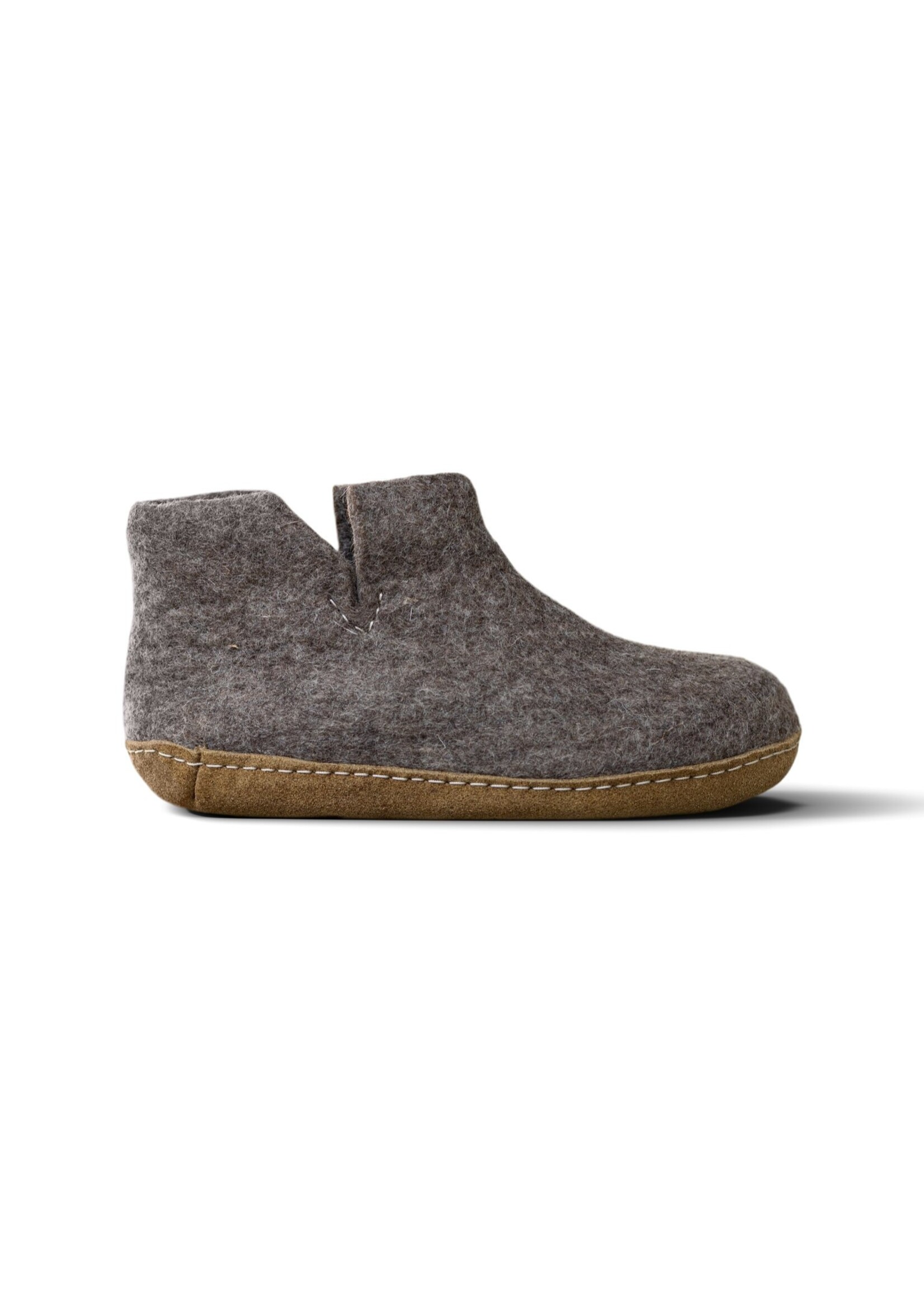esgii Vilten Hoge Dames Pantoffel Jado - Sesam - Maat 36 t/m 41 - Zachte Zool
