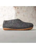 esgii Women's House Shoes Ravi - Dark Gray - Size 36 - Hard sole