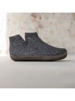 esgii Hoge Dames Pantoffel Jado - Donkergrijs - Maat 36 t/m 41 - Zachte Zool