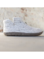 esgii Hoge Heren Pantoffel Jado - Lichtgrijs - Maat 42 t/m 46 - Zachte Zool