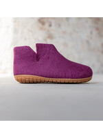 esgii Hoge Dames Pantoffel Jado - Bosbes - Maat 36 t/m 41 - Harde Zool