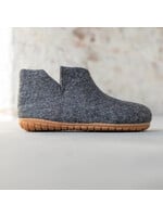 esgii Hoge Heren Pantoffel Jado - Donkergrijs - Maat 42 t/m 46 - Harde Zool