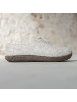 esgii Heren Pantoffel Ravi - Lichtgrijs - Maat 42 t/m 46 - Zachte Zool