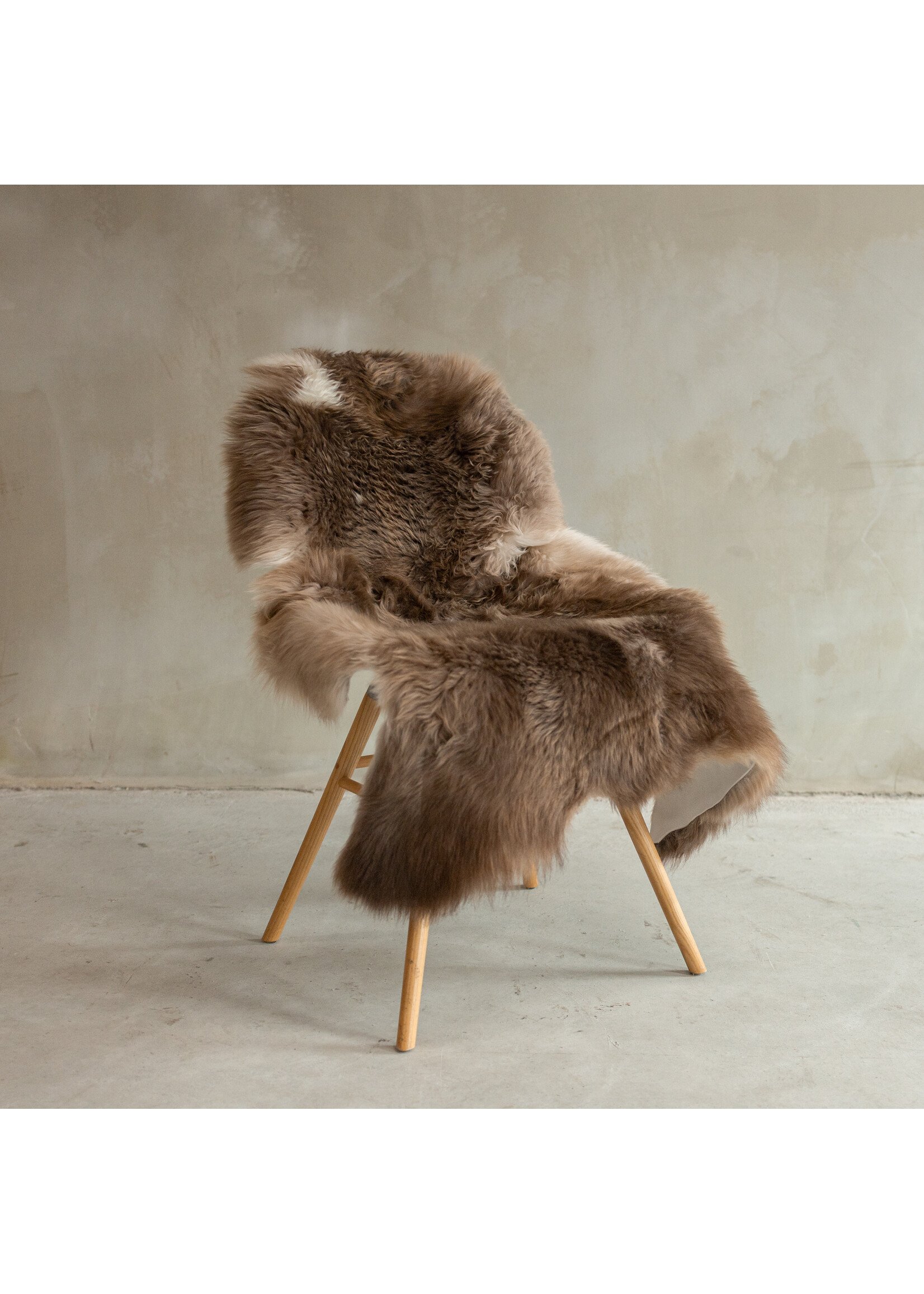 Van Buren sinds 1861 Unique Photographed Melange Sheepskin - approx. 114x70cm - SVV-641