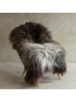 Van Buren sinds 1861 Uniek Blauwe Texelaar Schapenvacht XXL - SVV-632