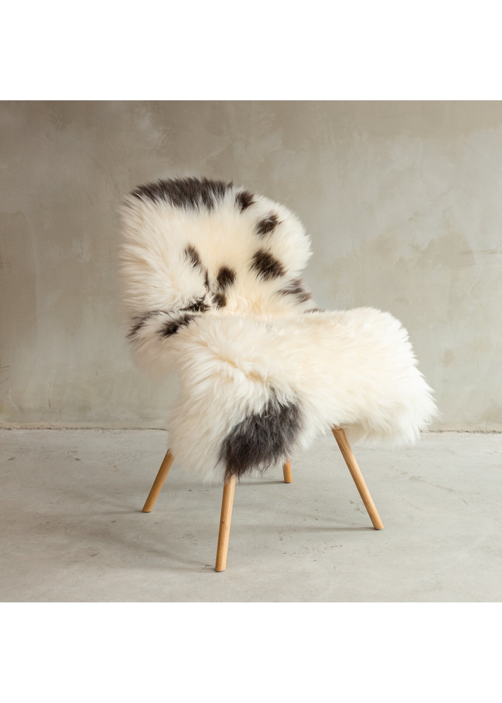 Van Buren sinds 1861 Unique Photographed Melange Sheepskin - approx. 114x58cm - SVV-640