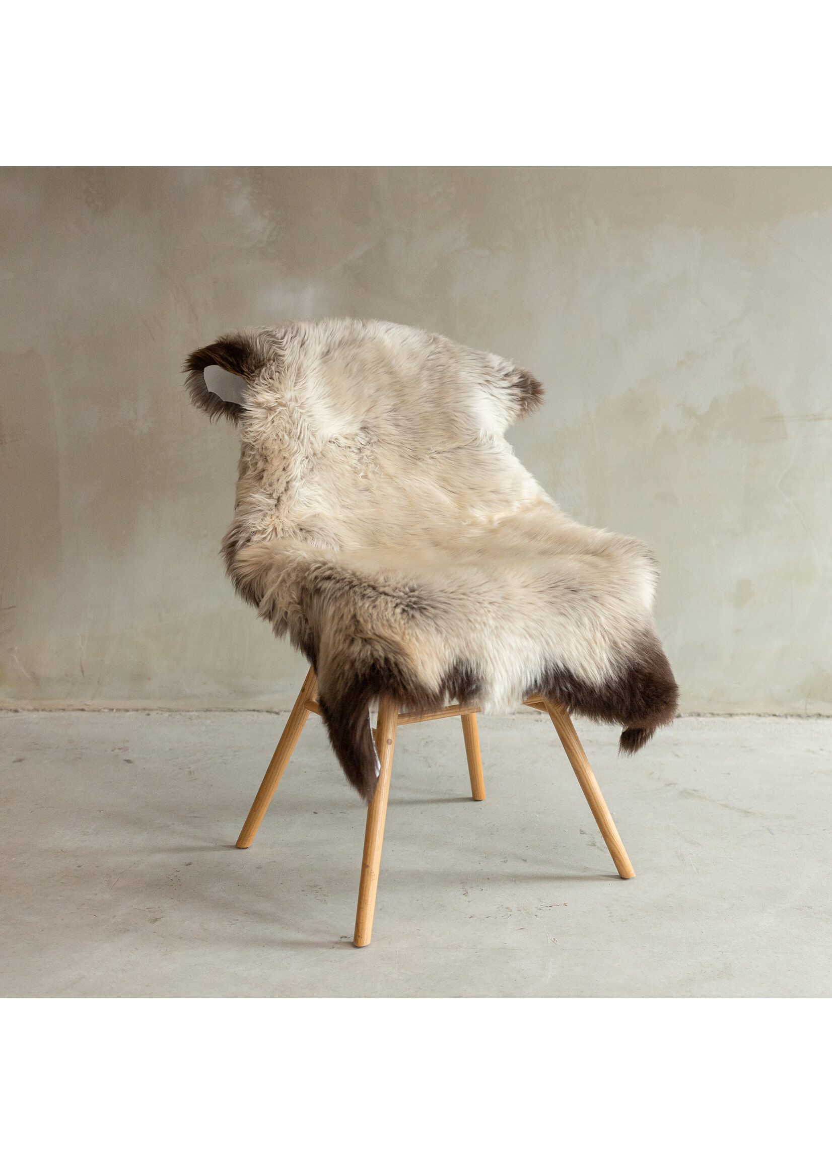 Van Buren sinds 1861 Unique Photographed Melange Sheepskin - approx. 127x70cm - SVV-636