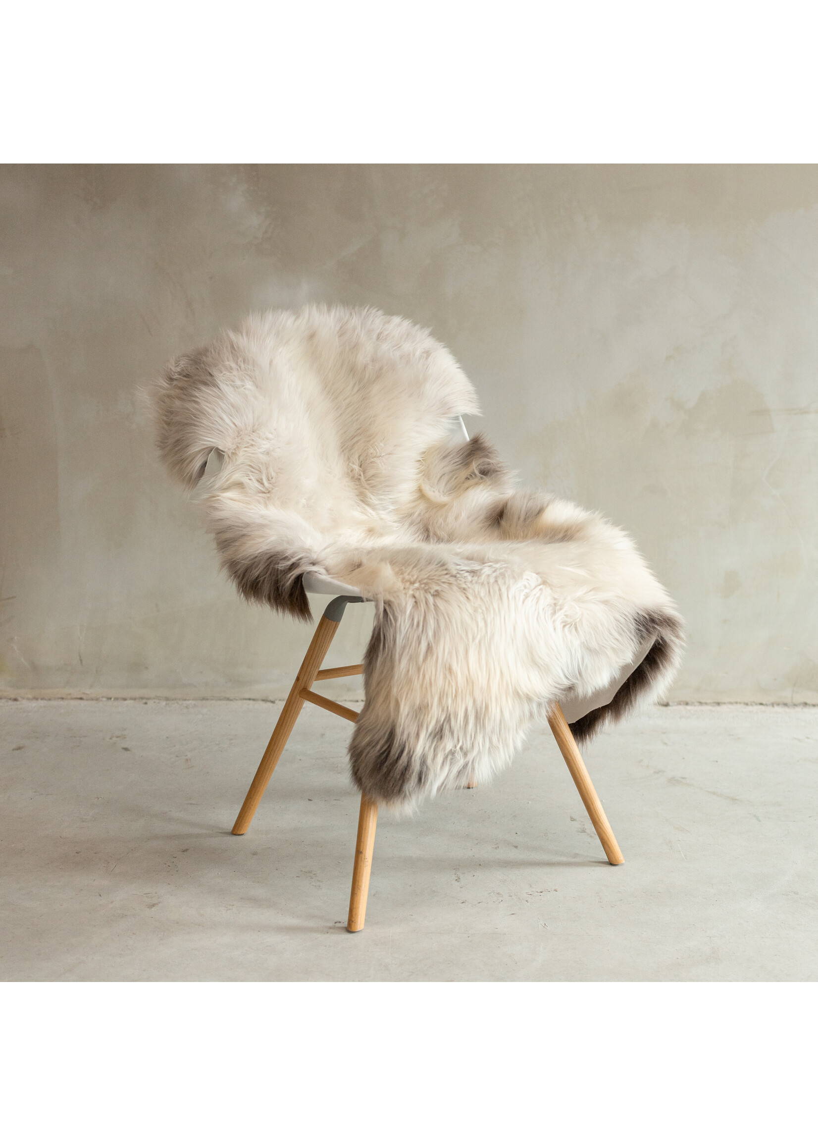 Van Buren sinds 1861 Unique Photographed Melange Sheepskin - approx. 130x70cm - SVV-635