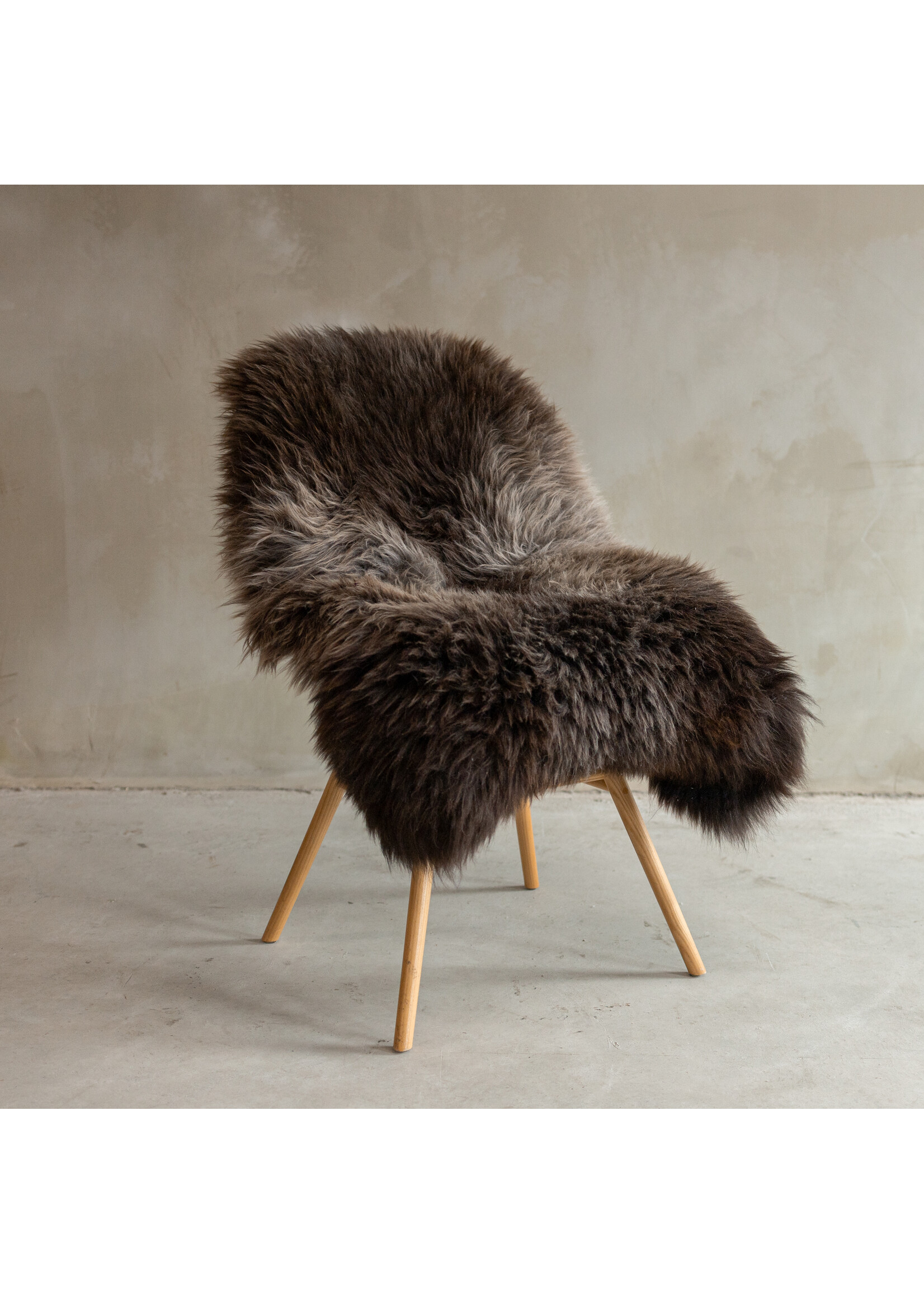 Van Buren sinds 1861 Unique Photographed Blue Texel Sheepskin - approx. 110x74cm - SVV-634