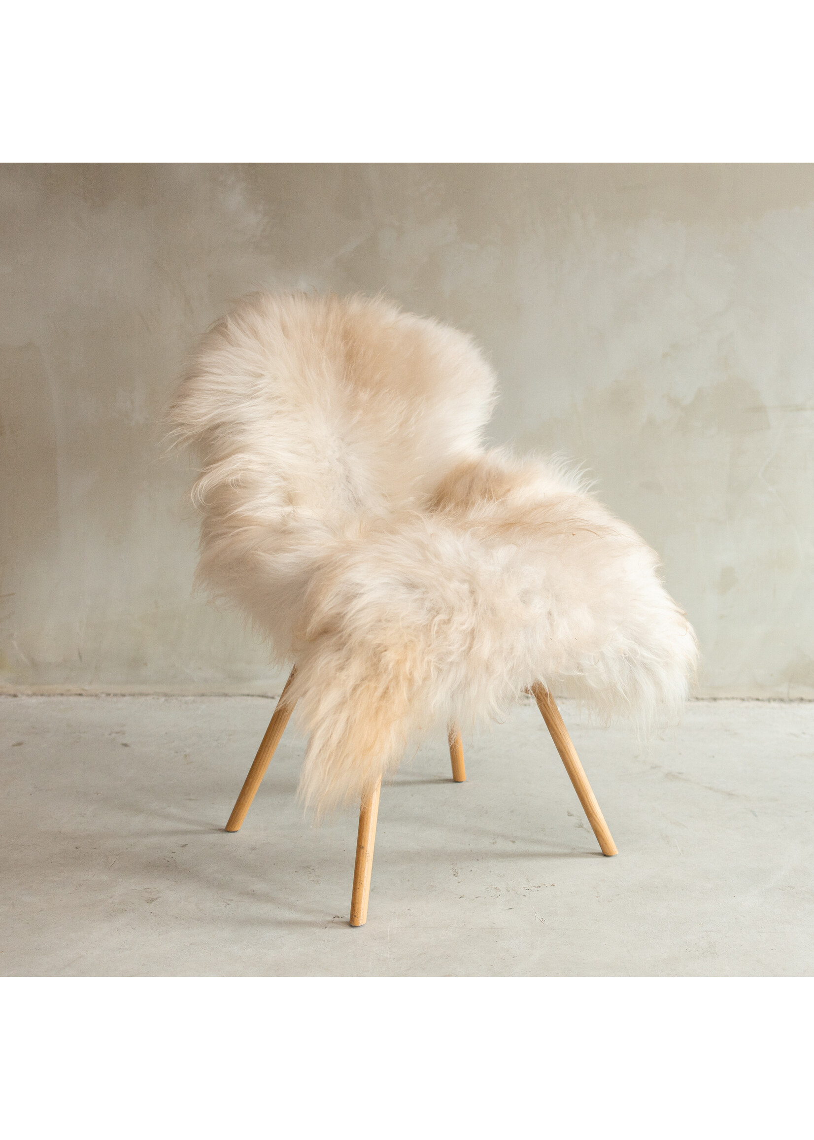 Van Buren sinds 1861 Unique Photographed Melange Sheepskin - approx. 118x71cm - SVV-657