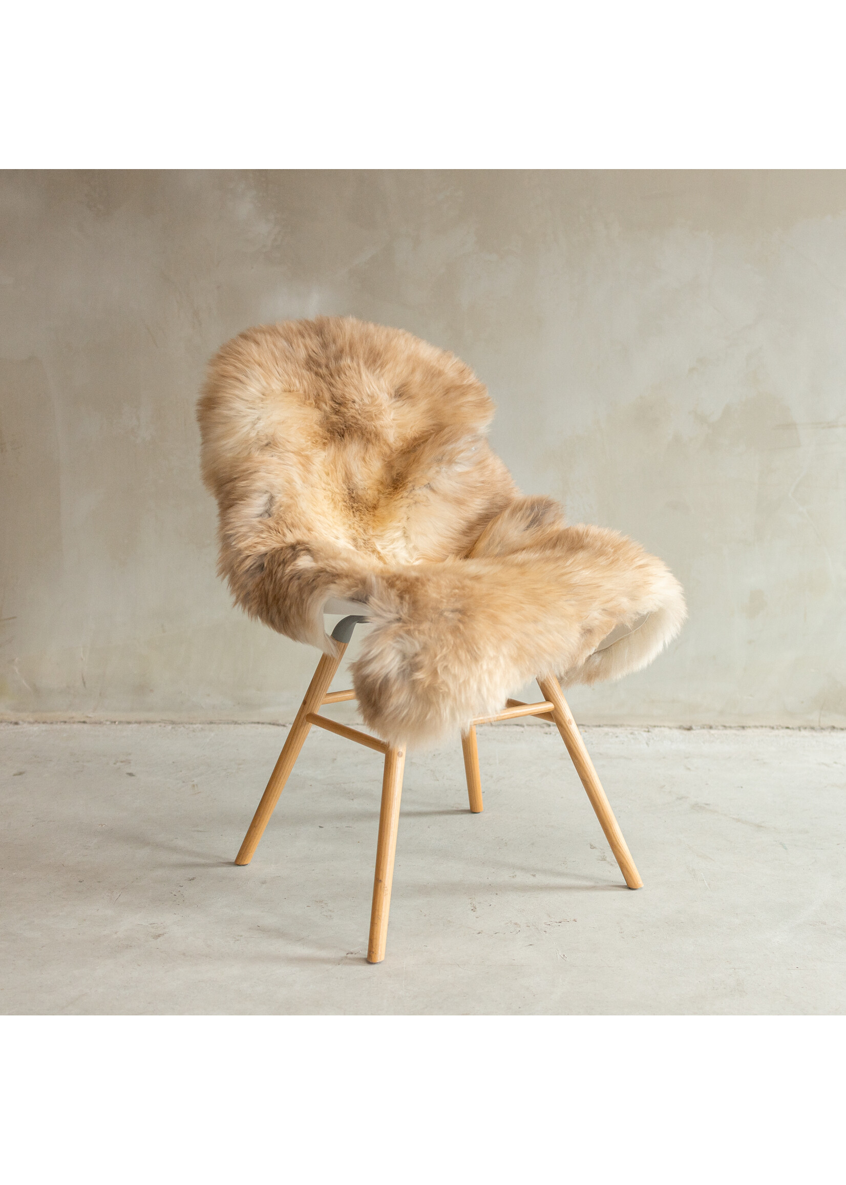 Van Buren sinds 1861 Unique Photographed Melange Sheepskin - approx. 102x68cm - SVV-677