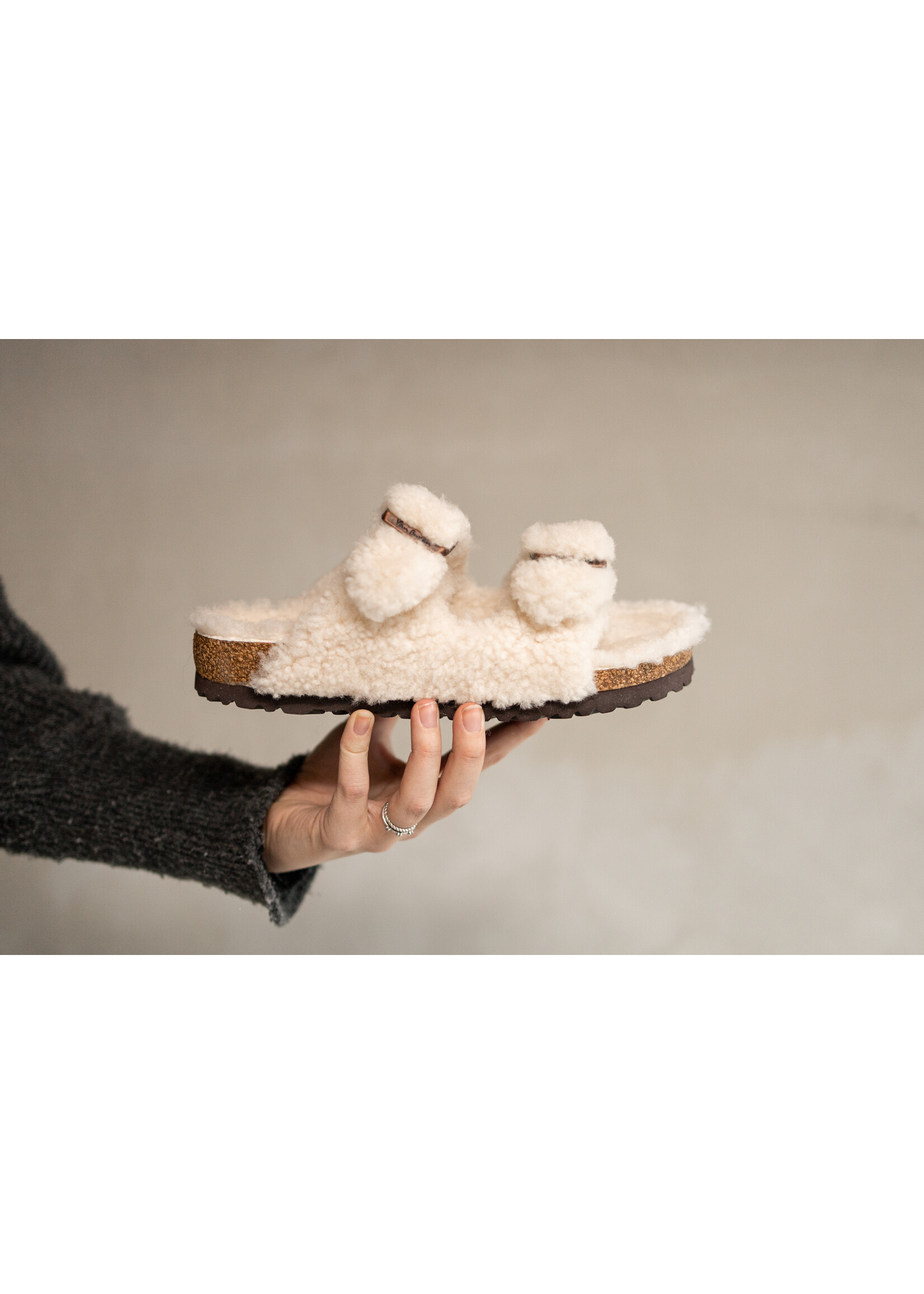 Van Buren sinds 1861 Crossbreed Sandale Sola – Off-White – Größe 36 bis 42