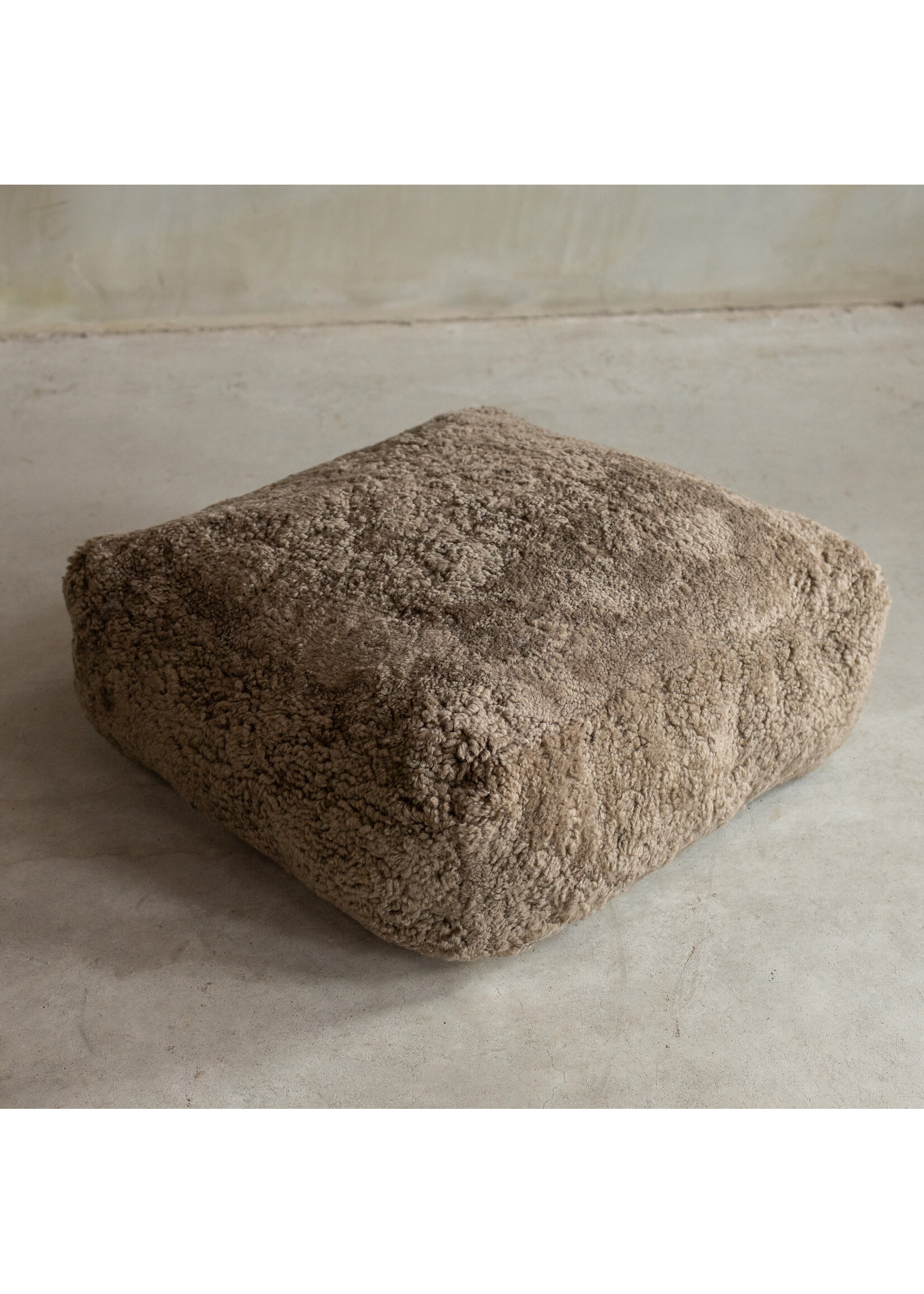 Van Buren sinds 1861 Coussin de sol Crossbreed - Sahara - 65 x 65 x 20 cm (sans rembourrage)