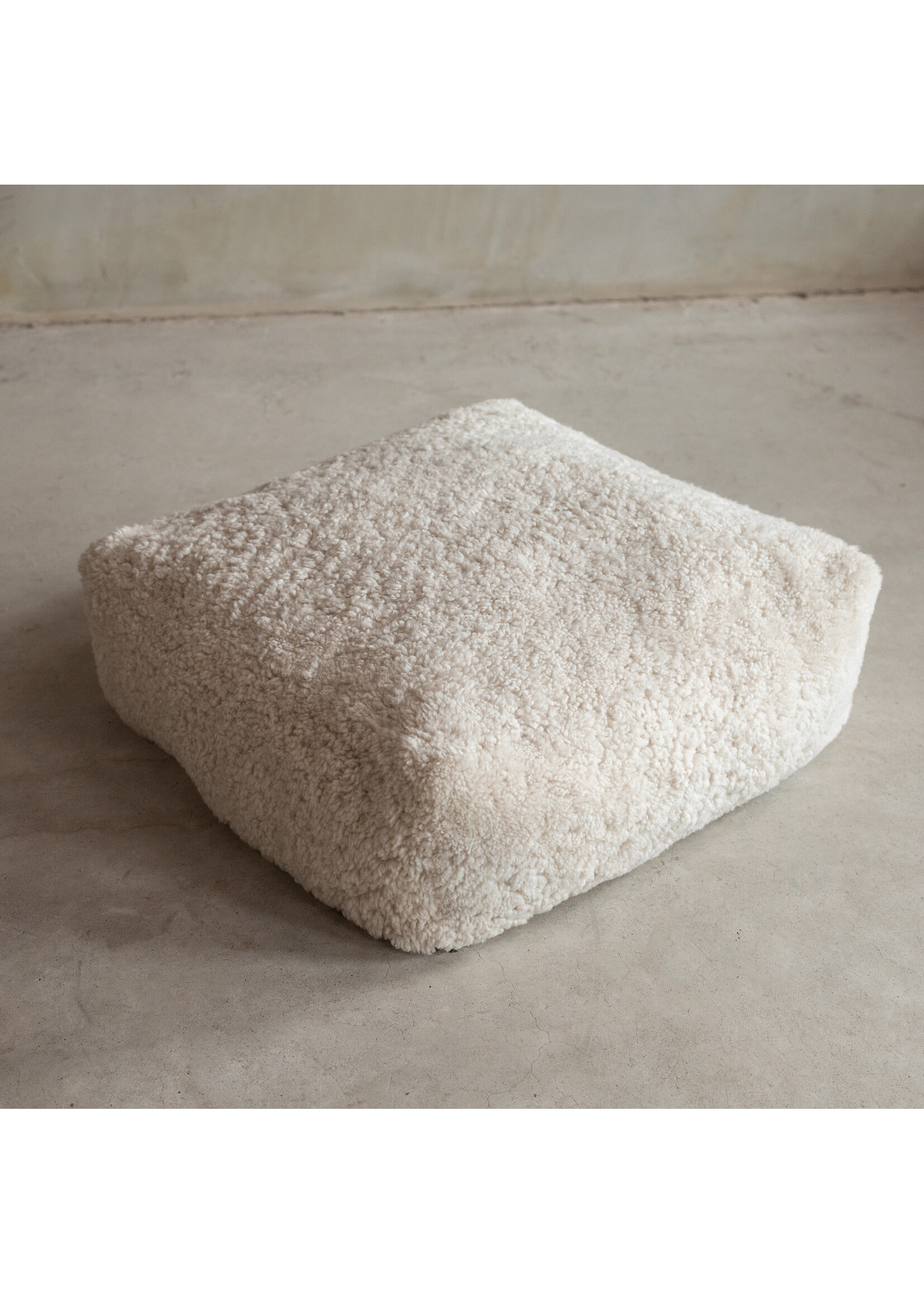 Van Buren sinds 1861 Vloerkussen Crossbreed - Off-White - 65x65x20cm (zonder vulkussen)