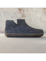 esgii Hoge Heren Pantoffel Jado - Donkergrijs - Maat 42 t/m 46 - Zachte Zool