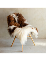 Van Buren sinds 1861 Unikat isländisches Schaffell Braun Bunt - SVV-690