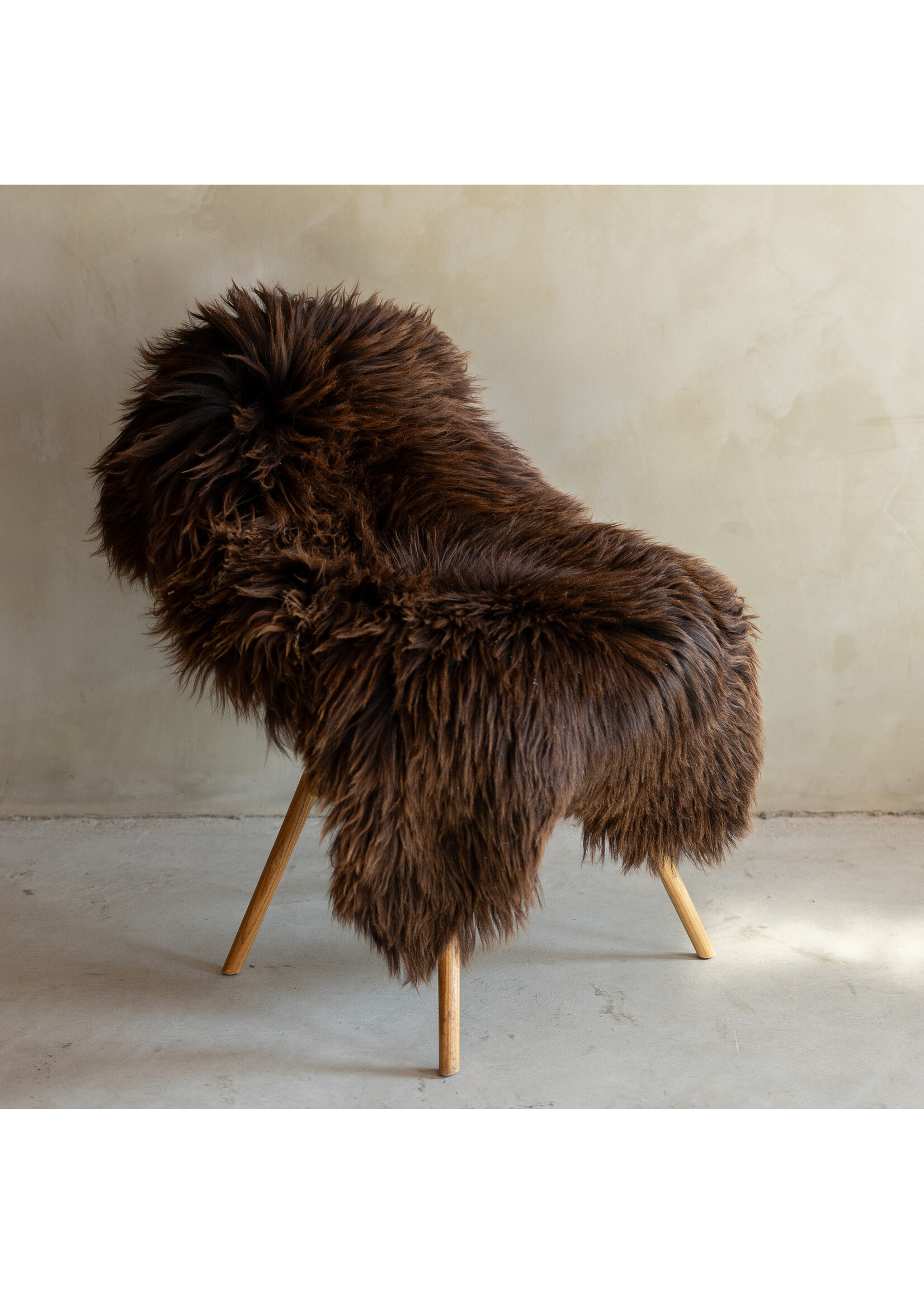 Van Buren sinds 1861 Einzeln fotografiertes Schaffell Meliert XXL - 140x82 - SVV-707