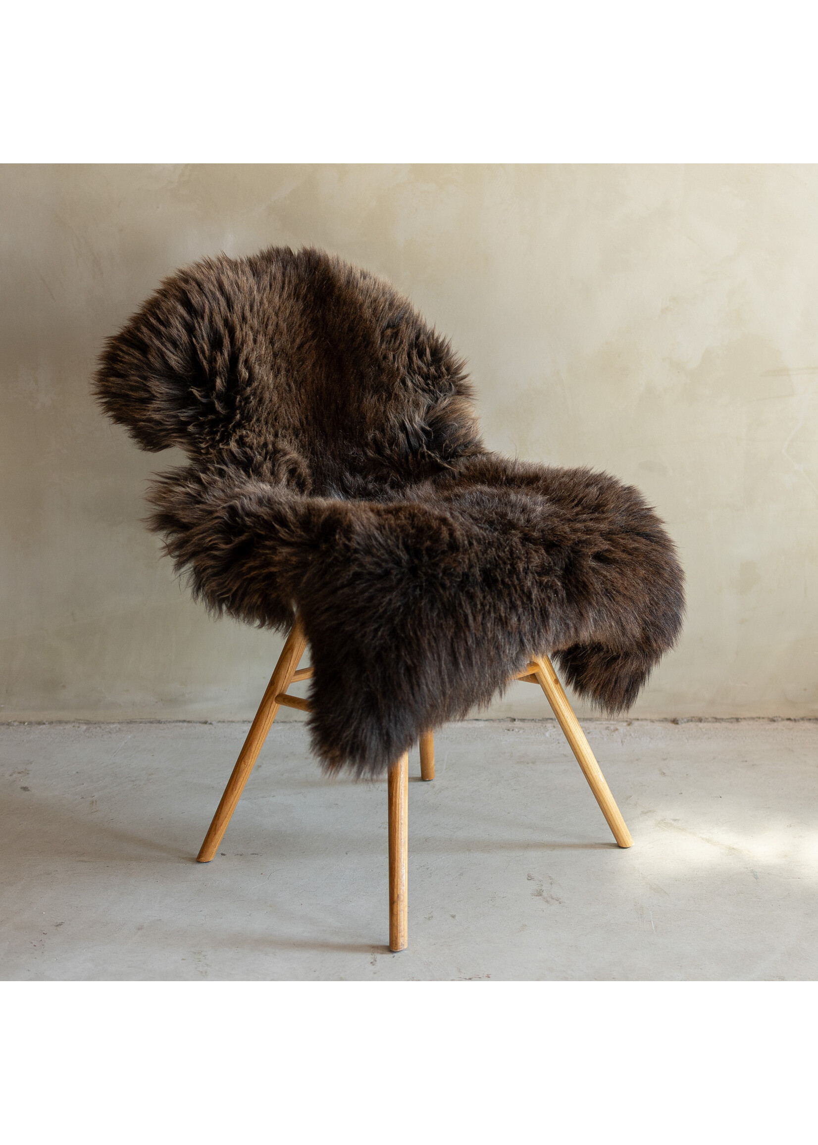 Van Buren sinds 1861 Einzeln fotografiertes Schaffell Meliert XXL - 108x66 - SVV-718