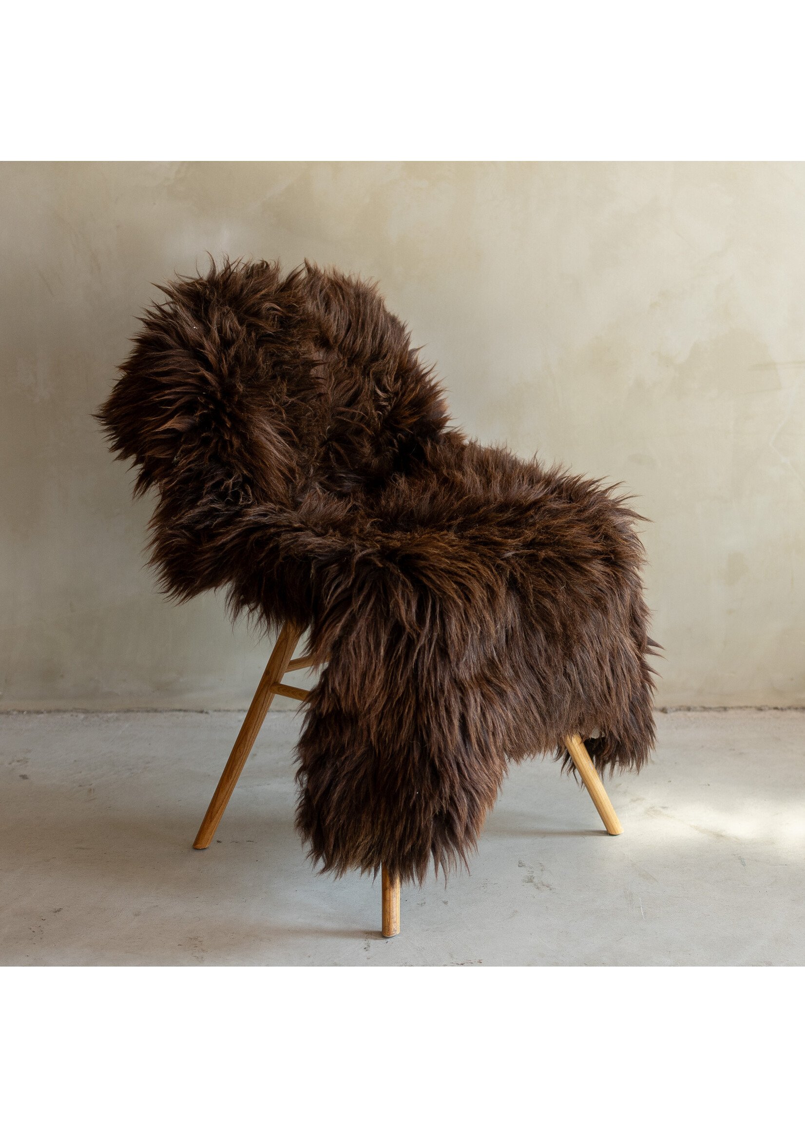 Van Buren sinds 1861 Uniek Gefotografeerd Schapenvacht Gemêleerd XXL - 137x74 - SVV-709