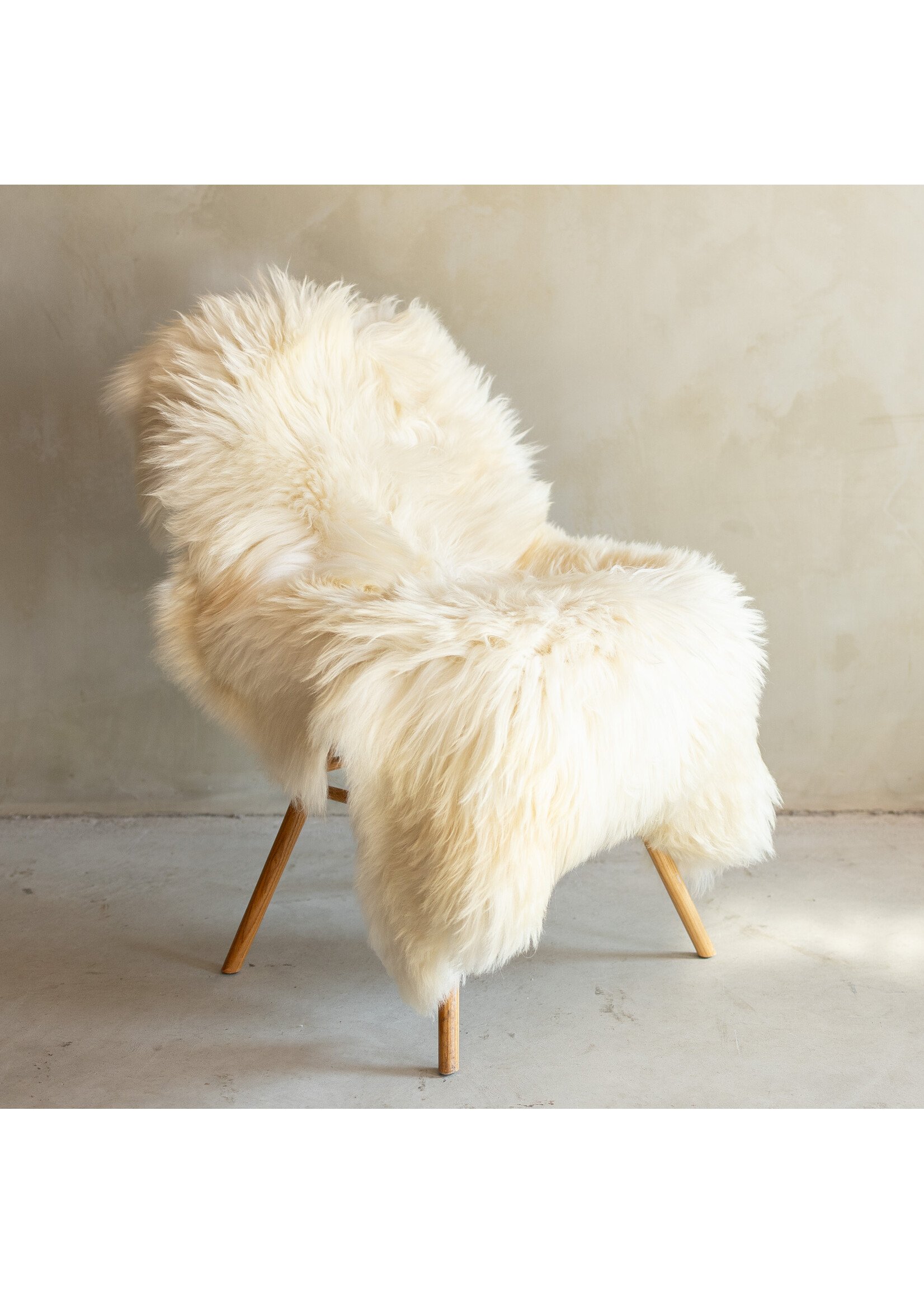 Van Buren sinds 1861 Uniek Gefotografeerd Schapenvacht Gemêleerd XXL - 128x80 - SVV-704