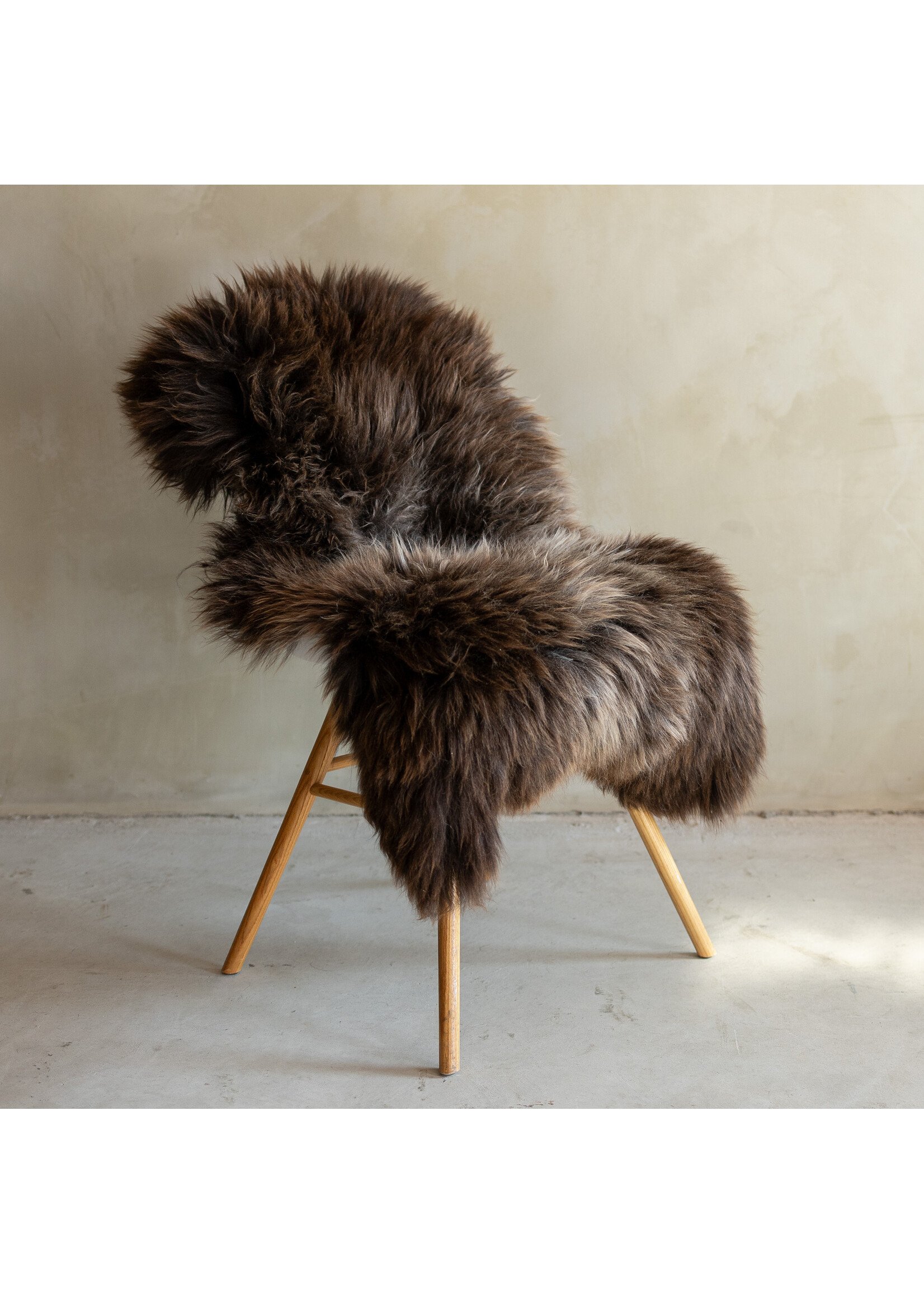 Van Buren sinds 1861 Uniek Gefotografeerd Schapenvacht Gemêleerd XXL - 118x63 - SVV-713