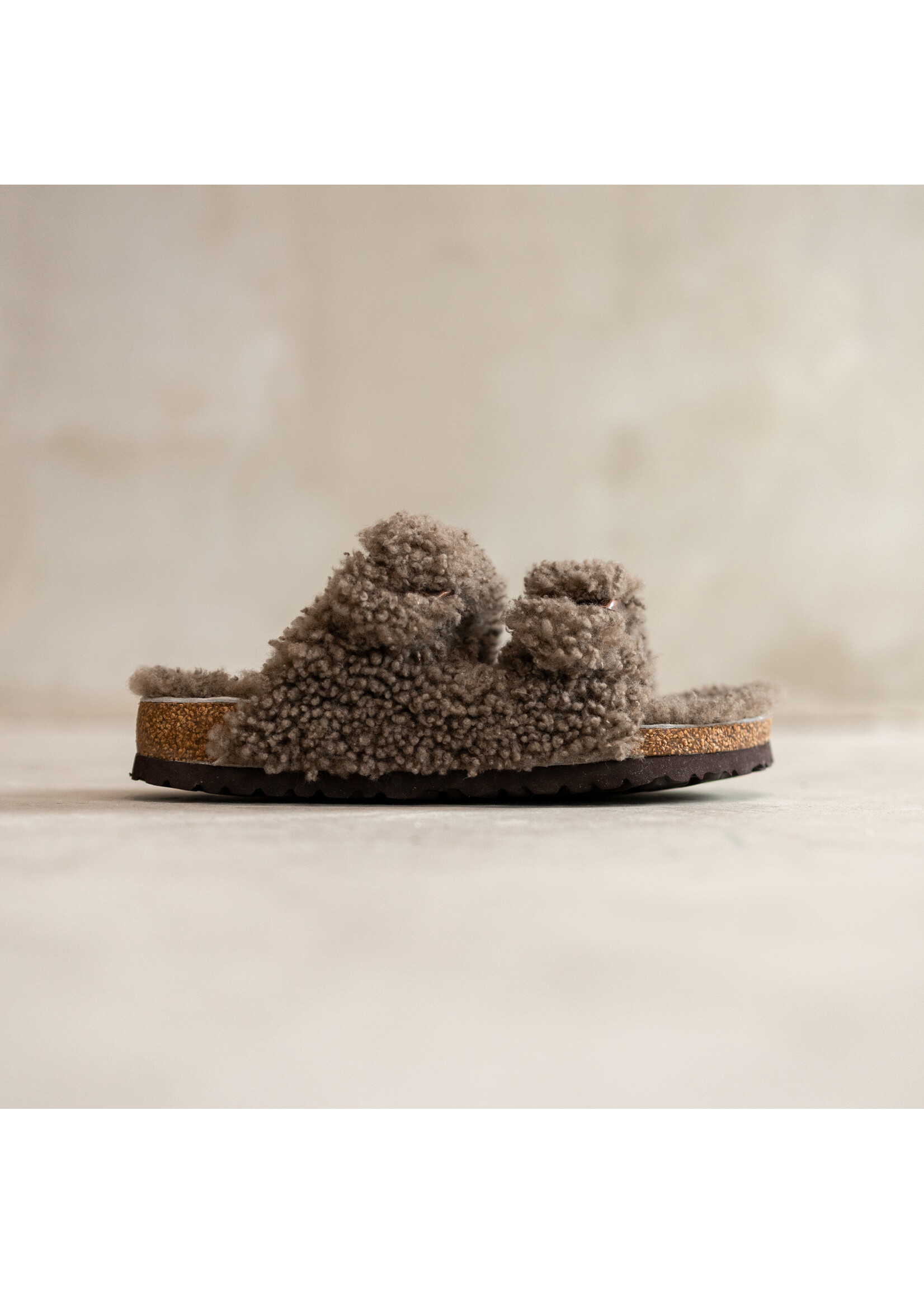 Van Buren sinds 1861 Crossbreed Slipper Sola - Taupe - Maat 36 t/m 42