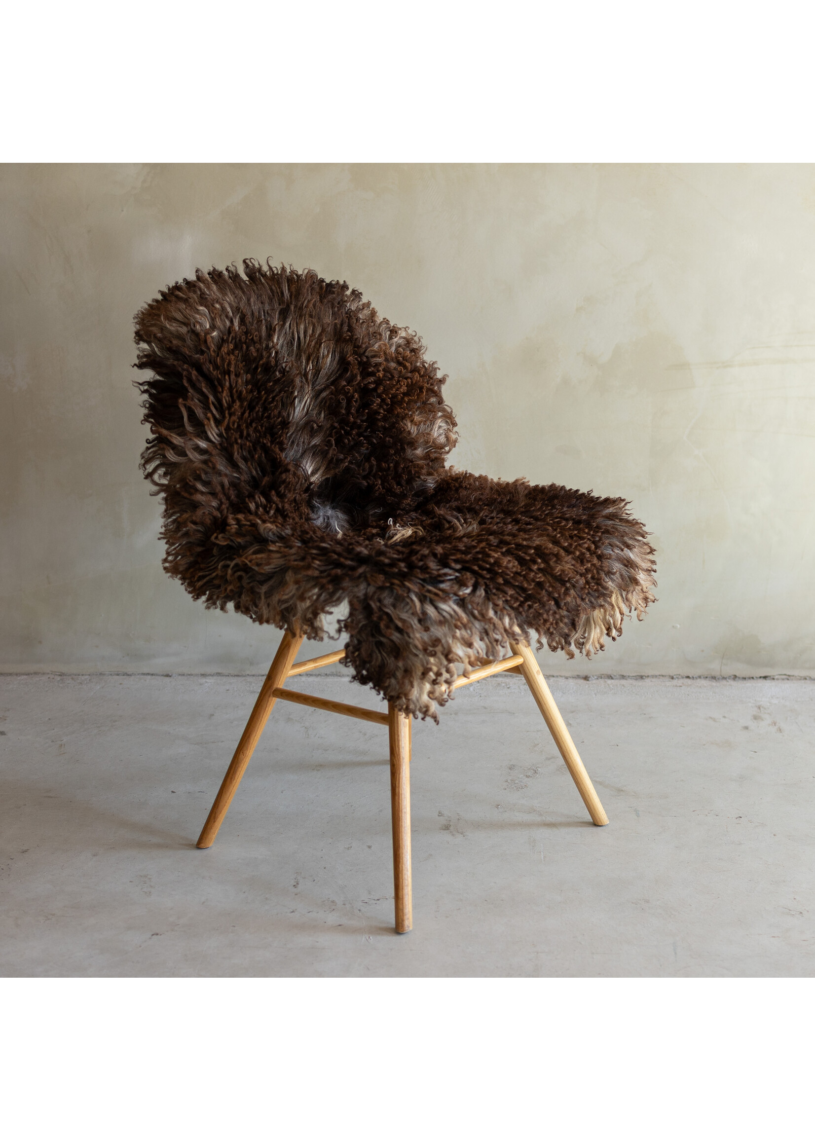 Van Buren sinds 1861 Separately photographed Curly/Mountain sheepskin - ca. 100x63cm - SVV-867